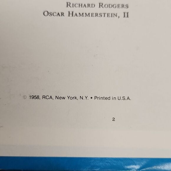 South Pacific 1958 Original Soundtrack Rodgers & Hammerstein Vinyl Record Album - Picture 3 of 9